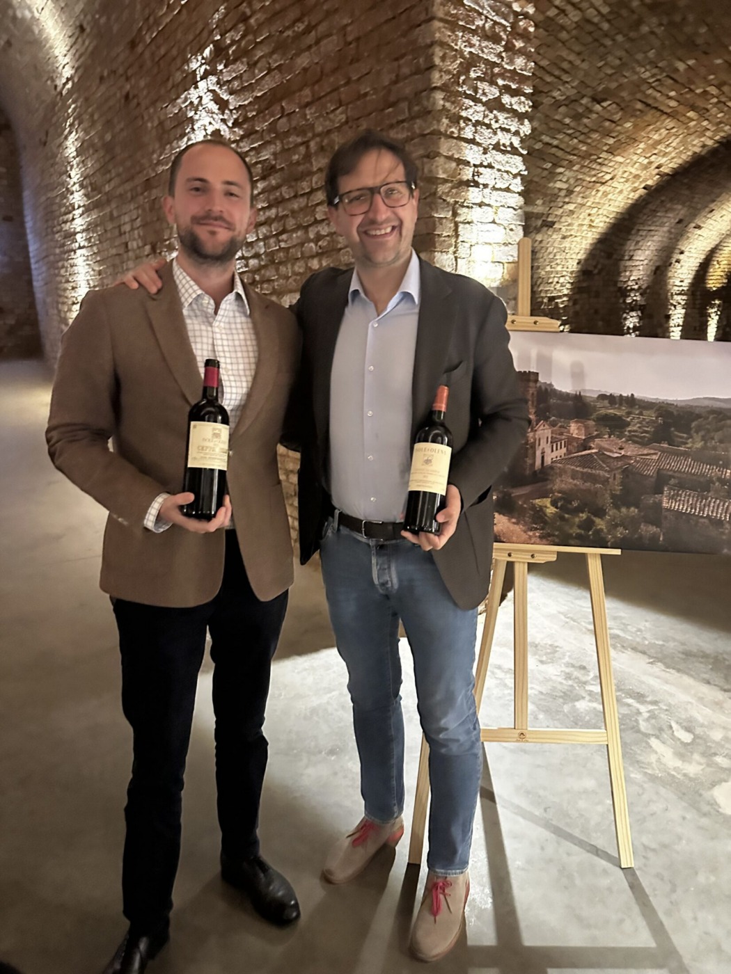 Managing Director Benjamin Leitner neben Emanuele Reolon